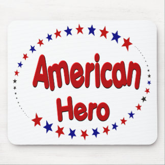 Amerikaanse held Mousepad Muismat