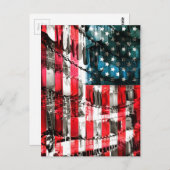 Amerikaanse helden briefkaart (Voorkant / Achterkant)