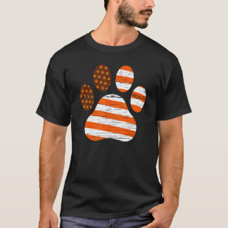 Amerikaanse Herfst voor patriottische honden- en k T-shirt
