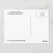 -Amerikaanse Herfsten Briefkaart (Achterkant)