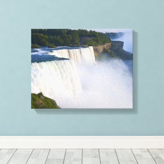 Amerikaanse Herfsten Canvas Afdruk (Insitu (Houten vloer))