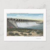 Amerikaanse Herfsten Dam Spillway, Oregon Briefkaart (Voorkant)