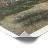 Amerikaanse Herfsten Dam Spillway, Oregon Poster (Hoek)