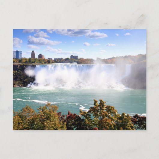 Amerikaanse Herfsten op Niagara-Herfsten Briefkaart (Voorkant)