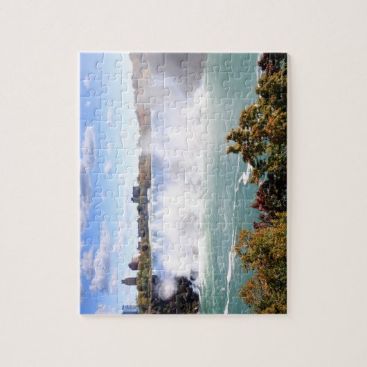 Amerikaanse Herfsten op Niagara-Herfsten Legpuzzel (Verticaal)