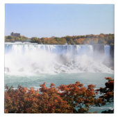 Amerikaanse Herfsten op Niagara-Herfsten Tegeltje (Voorkant)