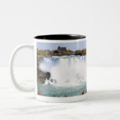 Amerikaanse Herfsten op Niagara-Herfsten Tweekleurige Koffiemok (Links)