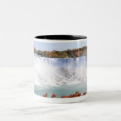 Amerikaanse Herfsten op Niagara-Herfsten Tweekleurige Koffiemok (Center)