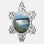 Amerikaanse Herfsten Snowflake Ornament 1 (Rechts)