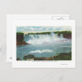 Amerikaanse Herfsten van het Mist Uitzicht Briefkaart (Voorkant / Achterkant)