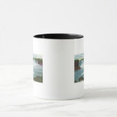 Amerikaanse Herfsten van het Mist Uitzicht Mok (Midden)