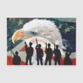 Amerikaanse Hero's Tissuepapier (Voorkant)