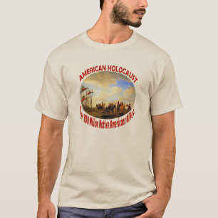 Amerikaanse holocaust t-shirt
