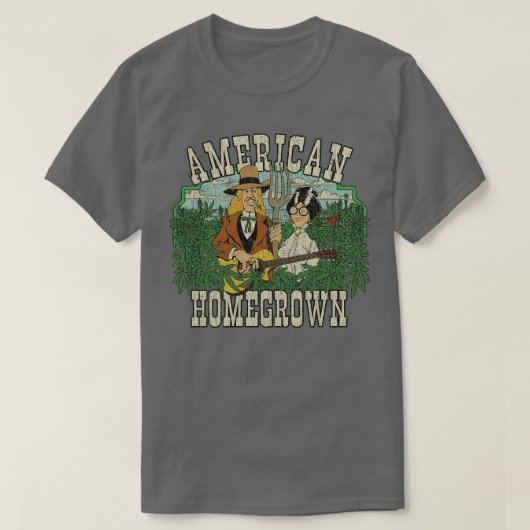 Amerikaanse Homegrown 1978 T-shirt (Design voorkant)