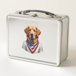 Amerikaanse Hond Gouden Retriever Vintage T-shirt