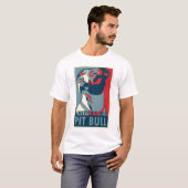 Amerikaanse hond - PIT BULL T-shirt (Voorkant volledig)