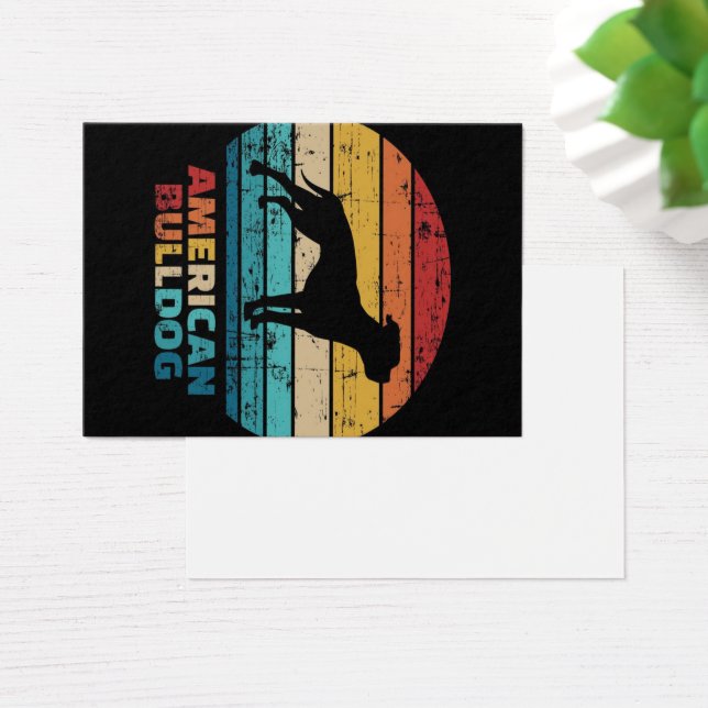  Amerikaanse hond Visitekaartje (Bureau)