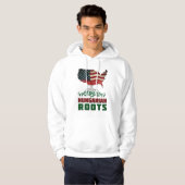 Amerikaanse Hongaarse rots Hoodie (Voorkant volledig)