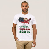 Amerikaanse Hongaarse rots T-shirt (Voorkant volledig)