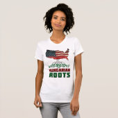 Amerikaanse Hongaarse rots T-shirt (Voorkant volledig)