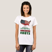 Amerikaanse Hongaarse rots T-shirt (Voorkant volledig)