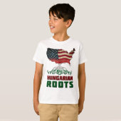 Amerikaanse Hongaarse rots T-shirt (Voorkant volledig)