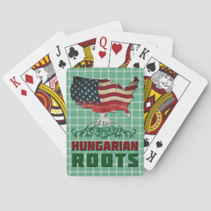Amerikaanse Hongaarse wortels Pokerkaarten