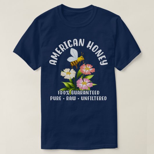 Amerikaanse honing t-shirt (Design voorkant)