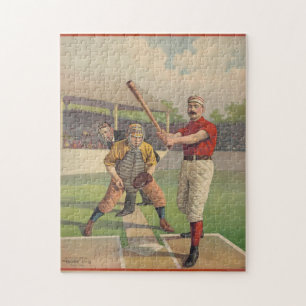 -Amerikaanse honkbal 1895 Legpuzzel