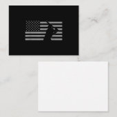 Amerikaanse honkbal Amerikaanse vlag Notitiekaartje (Voorkant / Achterkant)