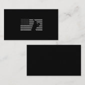 Amerikaanse honkbal Amerikaanse vlag Visitekaartje (Voorkant / Achterkant)