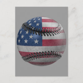 Amerikaanse honkbal briefkaart