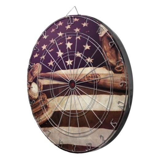 Amerikaanse honkbal dartbord (Voorkant Rechts)