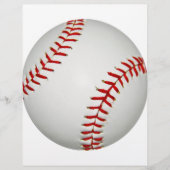 Amerikaanse honkbal flyer (Voorkant)