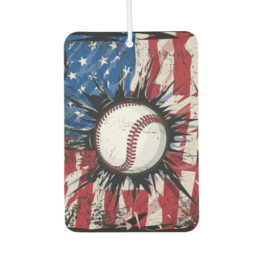 Amerikaanse honkbal luchtverfrisser (Voorkant)
