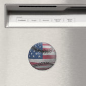 Amerikaanse honkbal magneet (Insitu (Vaatwasser))