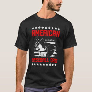 Amerikaanse honkbal pa Vaderdag honkbal voor mij T-shirt