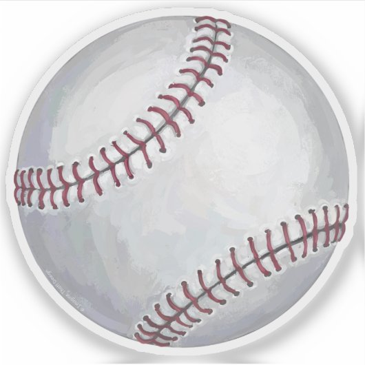 Amerikaanse honkbal sticker (Voorkant)