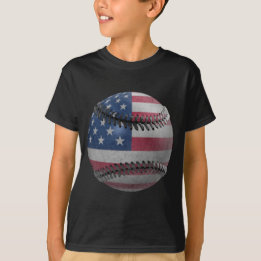 Amerikaanse honkbal t-shirt