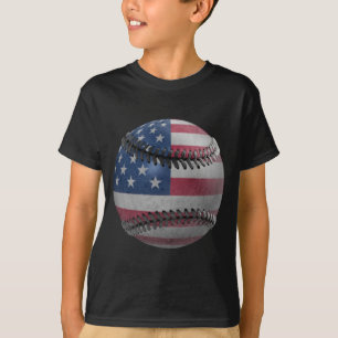 Amerikaanse honkbal t-shirt