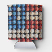 Amerikaanse honkbalvlag blikjeskoeler (Achterkant)