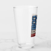 Amerikaanse honkbalvlag glas (Rechts)