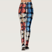 Amerikaanse honkbalvlag leggings (Achterkant)