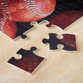 Amerikaanse honkbalvlag legpuzzel (Zijkant)