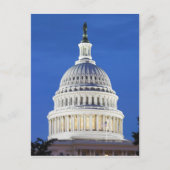 Amerikaanse hoofdkoepel briefkaart (Voorkant)