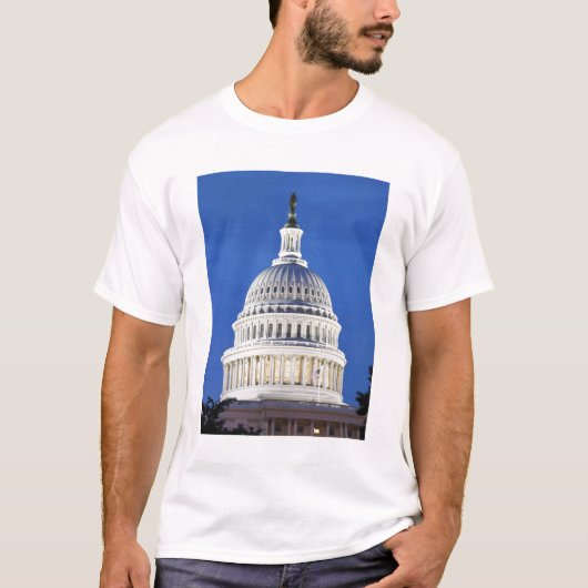 Amerikaanse hoofdkoepel t-shirt (Voorkant)