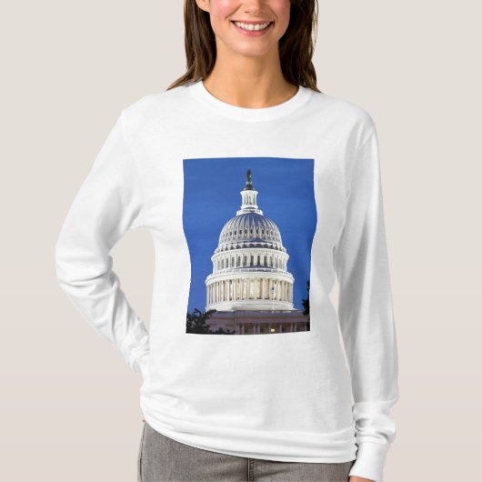 Amerikaanse hoofdkoepel t-shirt (Voorkant)