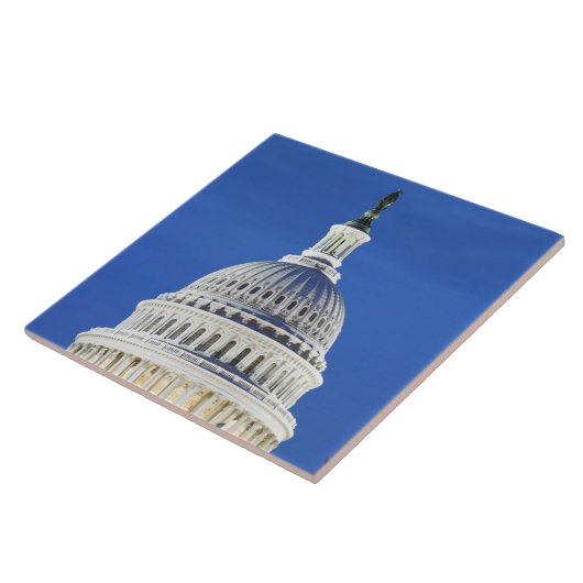 Amerikaanse hoofdkoepel tegeltje (Zijkant)