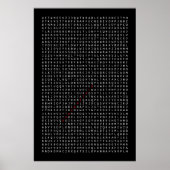 Amerikaanse hoofdletters, poster met tekstzoekopdr (Voorkant)