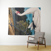 Amerikaanse Hooping Crane van Audubon Wandkleed (In Situ (horizontaal))